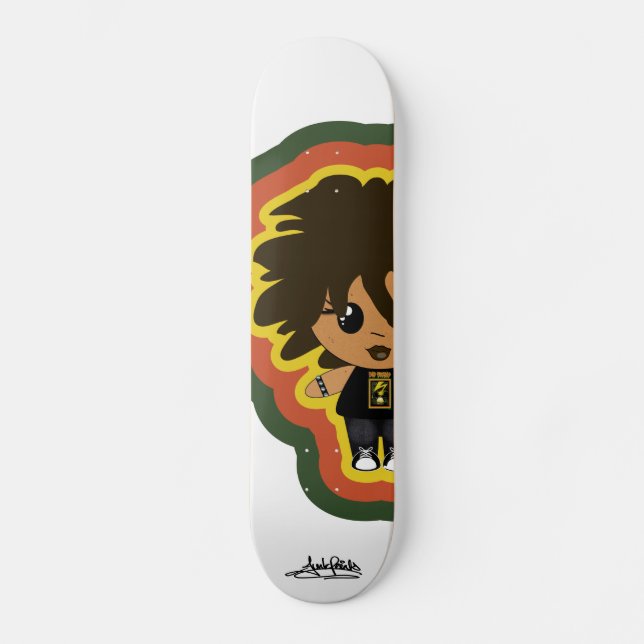Skateboard Balancier de Matilda (Recto)