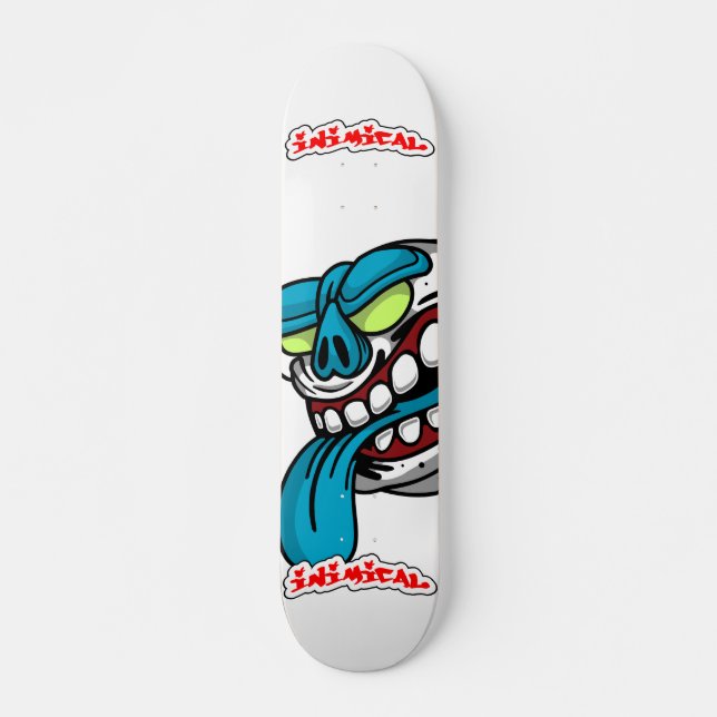 Skateboard Balle de monstre inimitable (Devant)