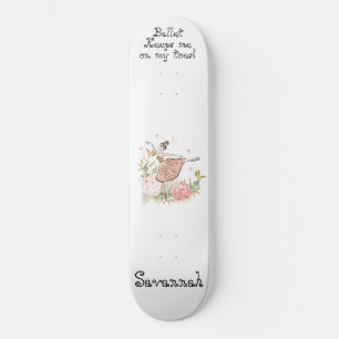 Skateboard Ballerina cadeau, ballet skate