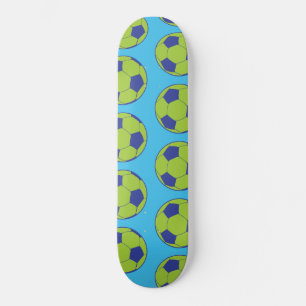 Skateboard Balles de football vert Amateurs de sport Joueurs