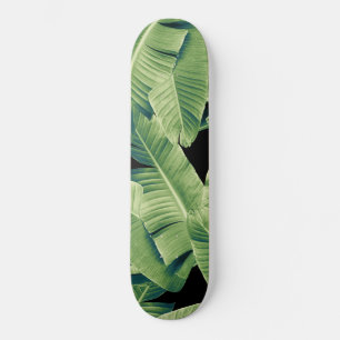 Skateboard Banane tropicale Jungle de nuit Feuille #1 #tropic