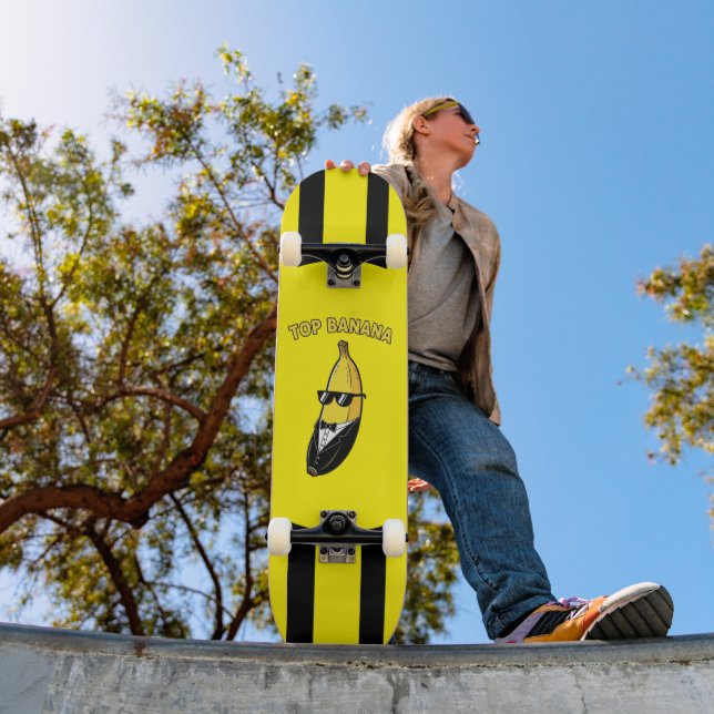 Skateboard Banane vedette (Extérieur 1)