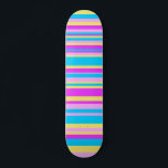 Skateboard Bande multiple 2<br><div class="desc">Une conception vectorielle multicolore cool.</div>