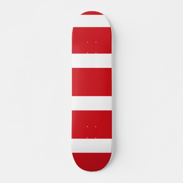 Skateboard Bande rouge (Devant)