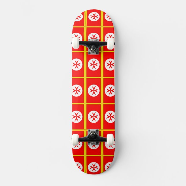 Skateboard Bannière de la Marine Médicis de Toscane (Recto)
