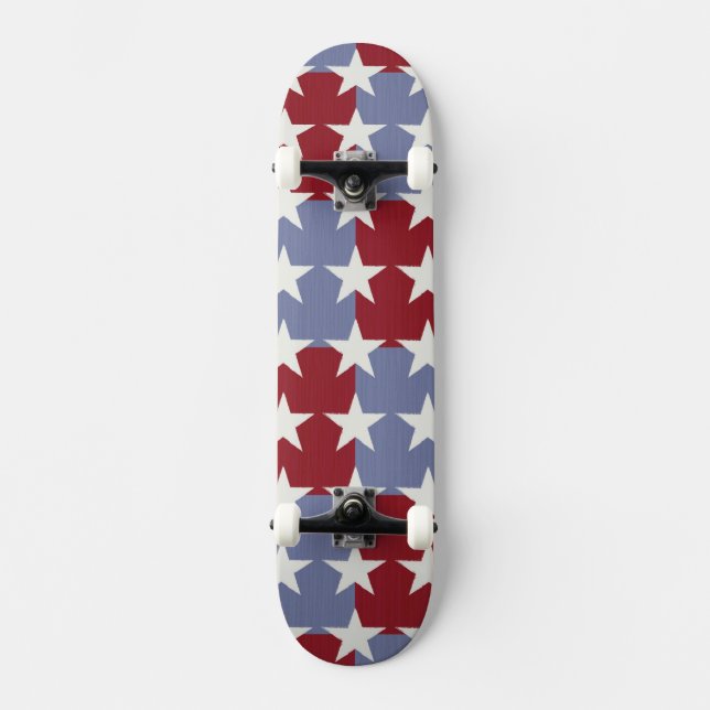 Skateboard Bannière étoilée (Recto)