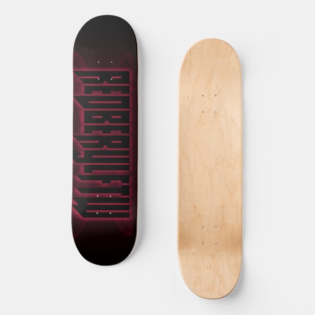 Skateboard Bannière RedBerylFTW (Recto)
