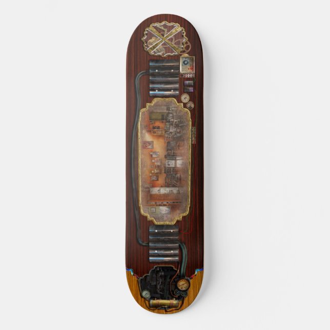 Skateboard Barber - Union, NJ - Le salon moderne (Recto)