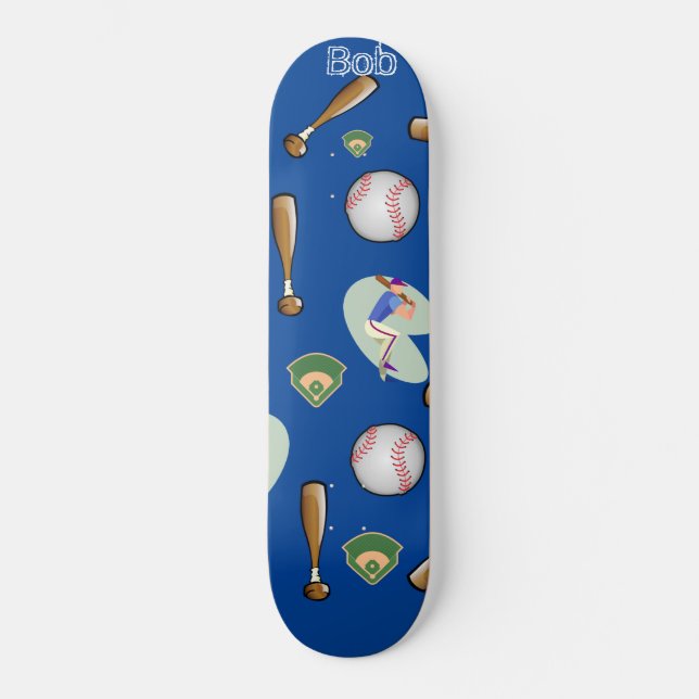 Skateboard Baseball (Recto)