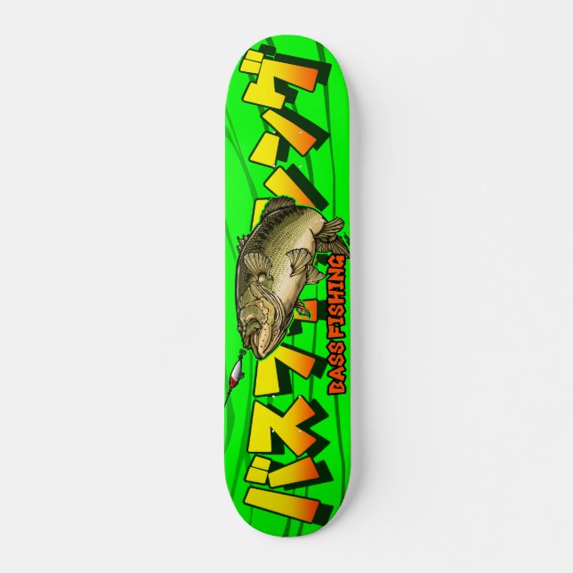 SKATEBOARD BASS FISHING (Devant)