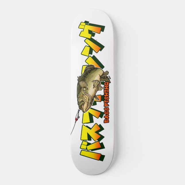 SKATEBOARD BASS FISHING B (Recto)