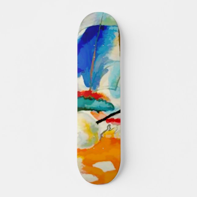 Skateboard Bataille navale de Kandinsky 1913 (Devant)