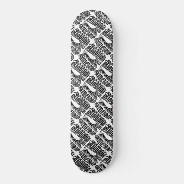 Skateboard Bataillon Alabama 8 Skate 1/8" (Recto)