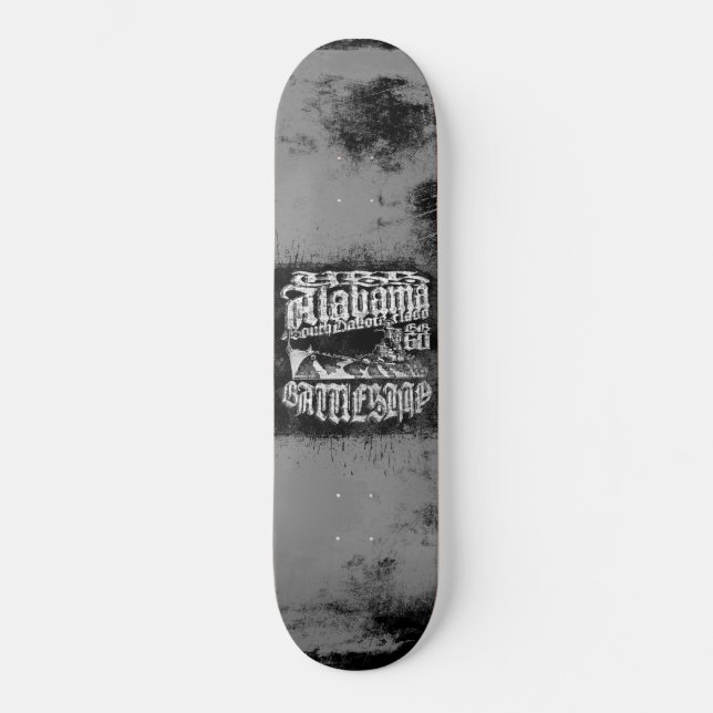 Skateboard Bataillon Alabama 8 Skate 1/8" (Recto)