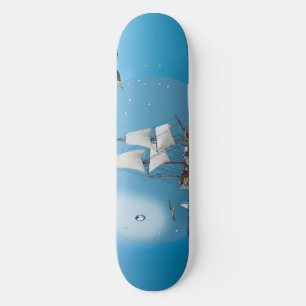 Skateboard Bateau dans une ampoule