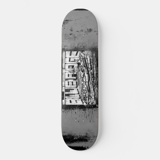 Skateboard Bateau de commandement Blue Ridge 8 1/8" (Recto)