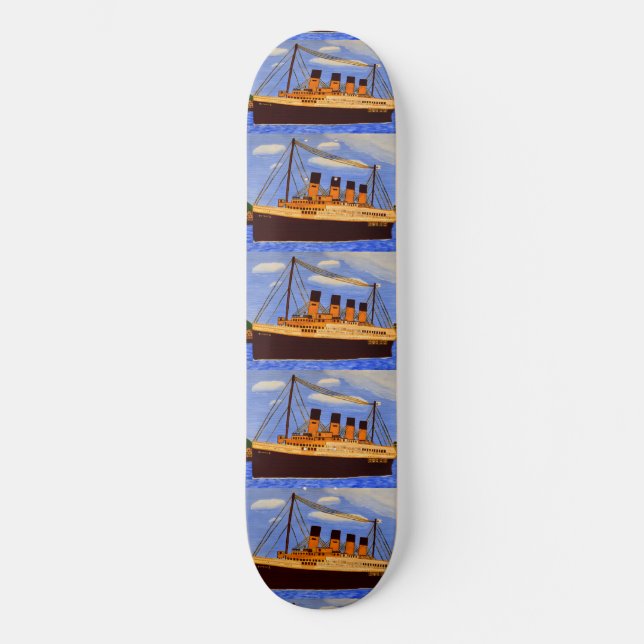 Skateboard Bateau Titanic (Recto)