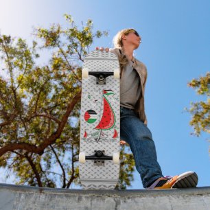 Skateboard Bateaux de la Flottille de la Liberté Mondiale à G