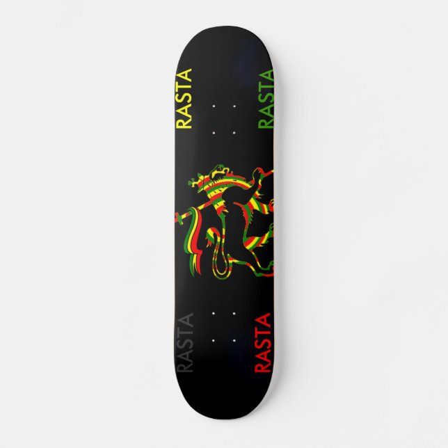 Skateboard bbbbbbbbbbbbbbbb, RastaColorLion, RASTA, RASTA,… (Recto)