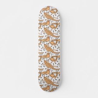 Skateboard Beardie et vers - Dragons à tête