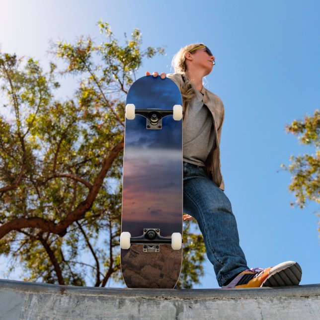 Skateboard beau ciel (Extérieur 1)