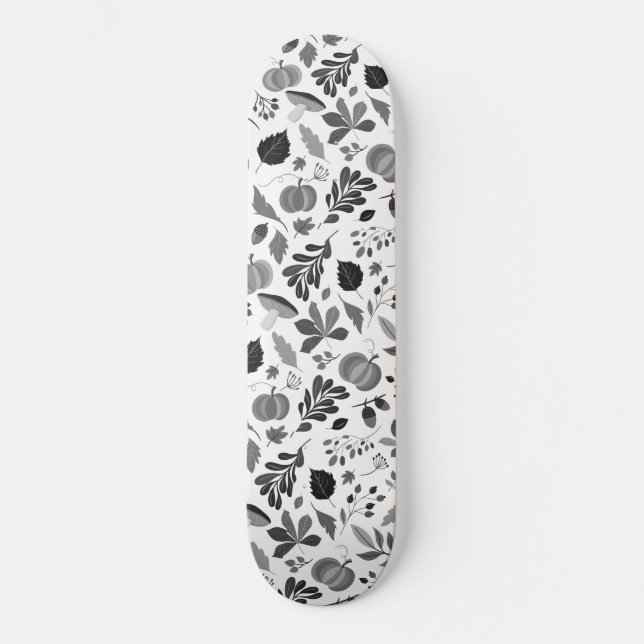 Skateboard Beau Motif d'automne 1 (Recto)