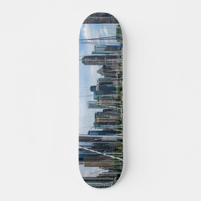 Skateboard Beau port de Chicago (Devant)