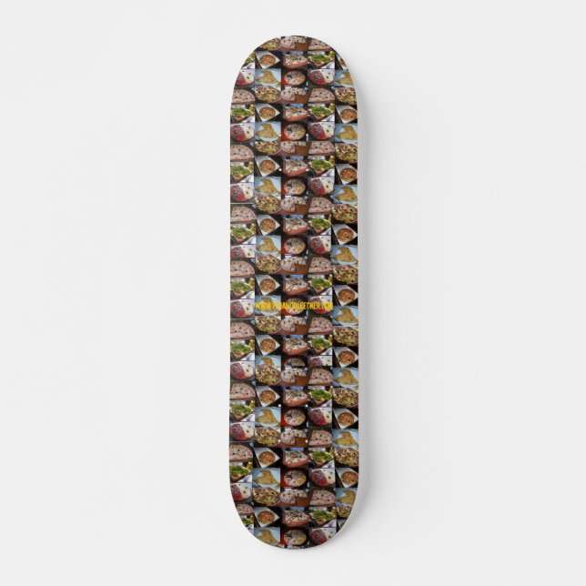 Skateboard Beaucoup de pizzas, beaucoup de pizzas, beaucoup (Devant)