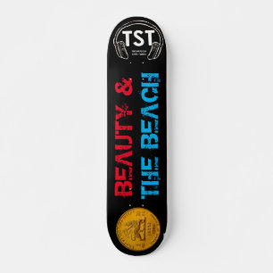 Skateboard BEAUTÉ ET PLAGE Skateboard, pont de 7 ¾ po