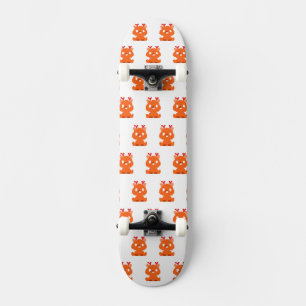 Skateboard Bébé cerf pixélisé mignon jouant aux cartes montre