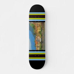 Skateboard Bellagio Italie Poster Skate