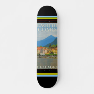 Skateboard Bellagio Italie Poster Skate