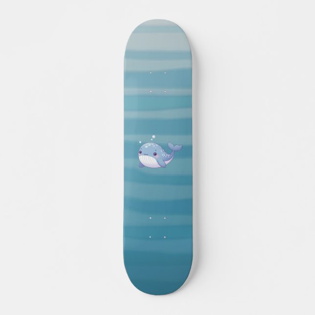 Skateboard Belle baleine côtière/nautique (Devant)