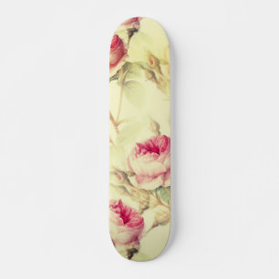 Skateboard Belle florale Vintage