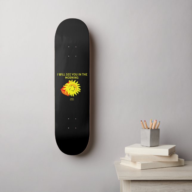 Skateboard Belle Nuit Sun Skate (Art mural)