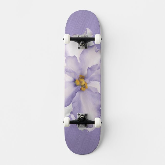Skateboard Belle Orchidée de Lavande (Recto)