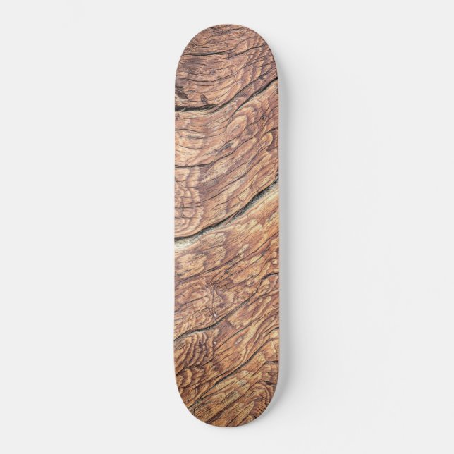 Skateboard Belle photographie en bois Fissures naturelles pro (Recto)