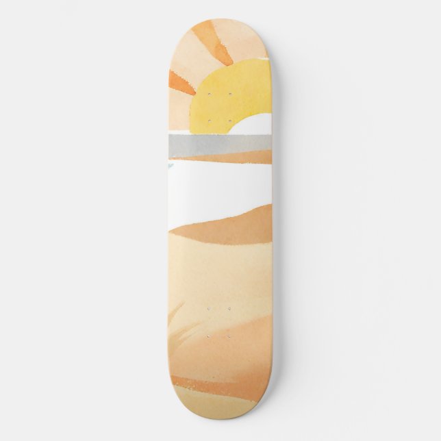 Skateboard belle plage (Recto)