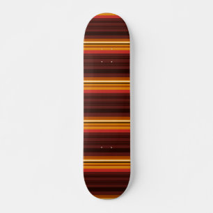 Skateboard Belles rayures vintages