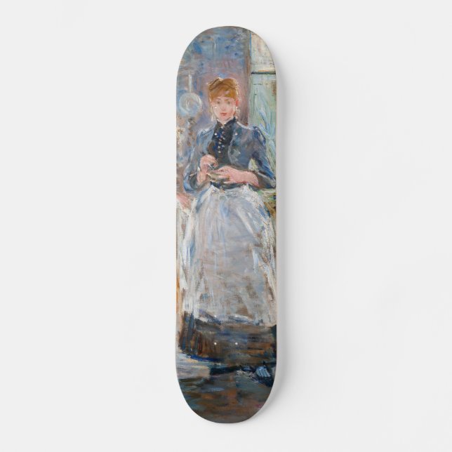Skateboard Berthe Morisot - Dans la salle à manger (Recto)