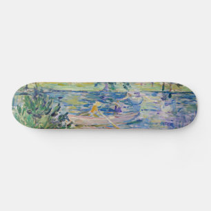 Skateboard Berthe Morisot - Fille en bateau avec oie