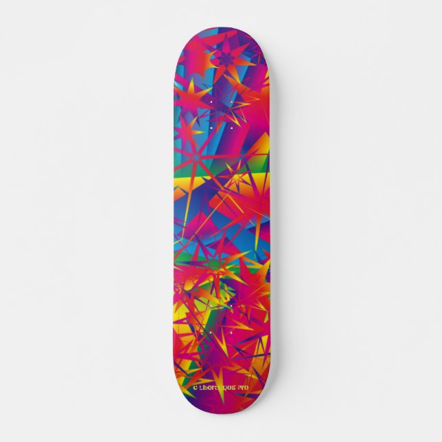 SKATEBOARD BEST SKATEBOARDS - ÉTOILES RADICALES - PRO SHREDDE (Devant)