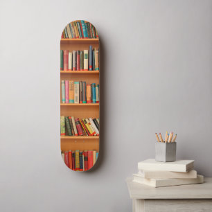 Skateboard Bibliothèque Livres Librairie Vêtements de livres 