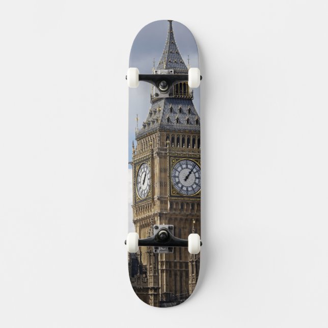 Skateboard Big Ben et les Chambres du Parlement, Londres, (Recto)