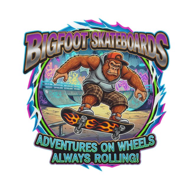Skateboard Bigfoot Skateboards-Aventure sur roues (Créateur téléchargé)