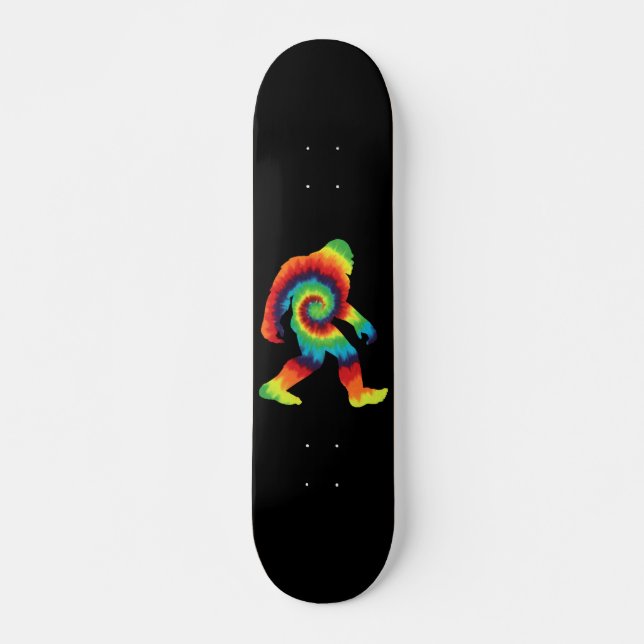 Skateboard Bigfoot Tie Dye      (Devant)