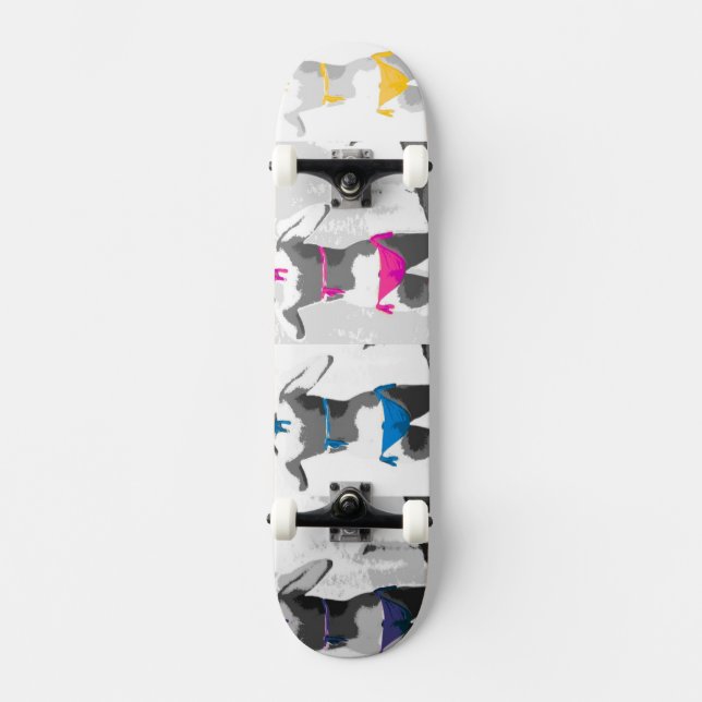 Skateboard ~Bikini~ POP ART SKATE DECK, CUSTOMIZE IT! (Recto)