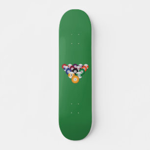 Skateboard Billard / Ballons de piscine : Patinage