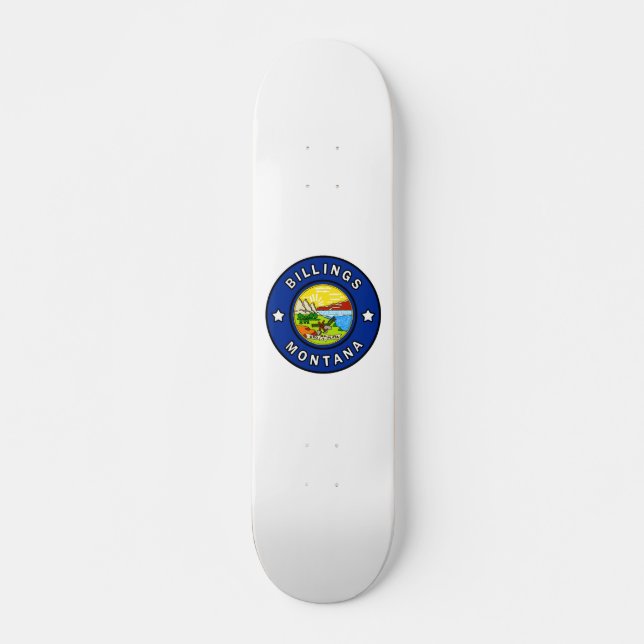 Skateboard Billings Montana (Devant)