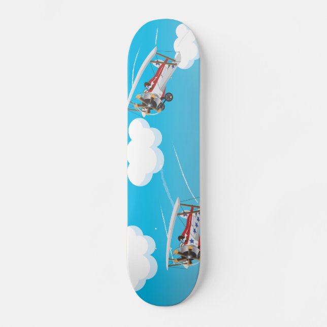 Skateboard biplans (Recto)